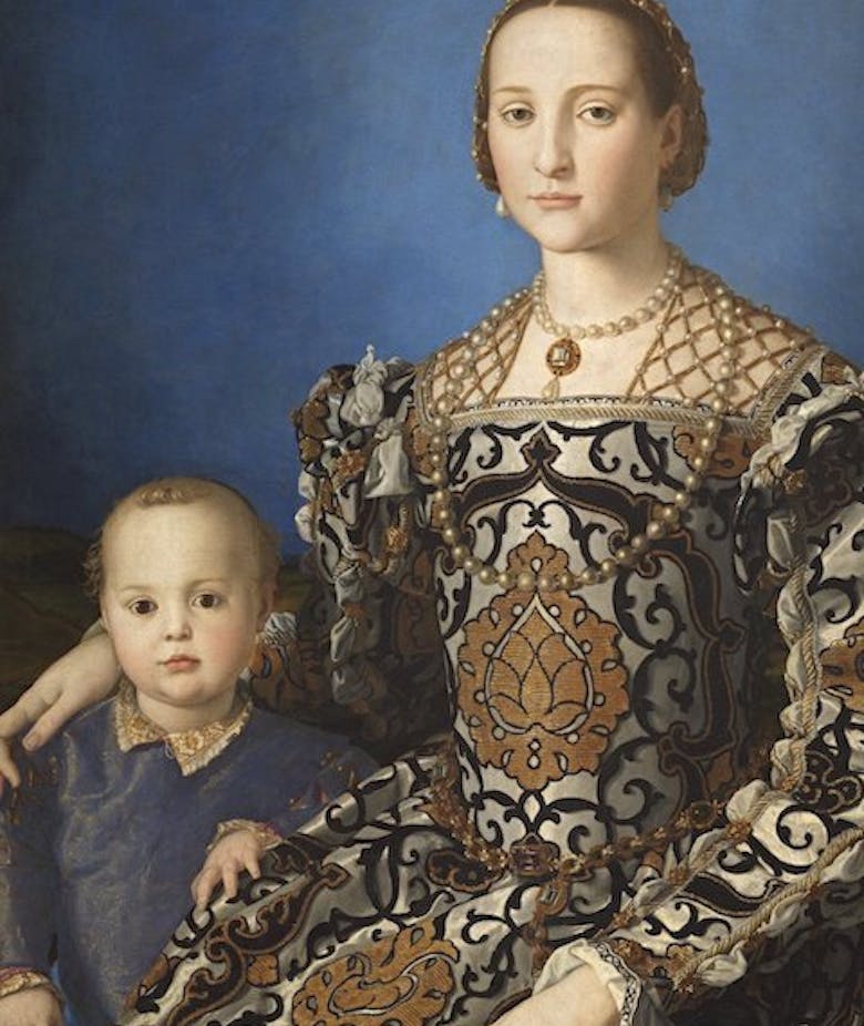 Portrait of Eleonora di Toledo with her son Giovanni Portrait of Eleonora di Toledo with her son Giovanni