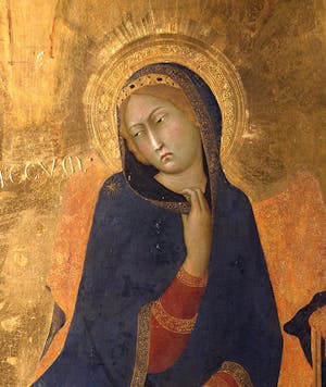 Annunciazione e i santi Ansano e Massima