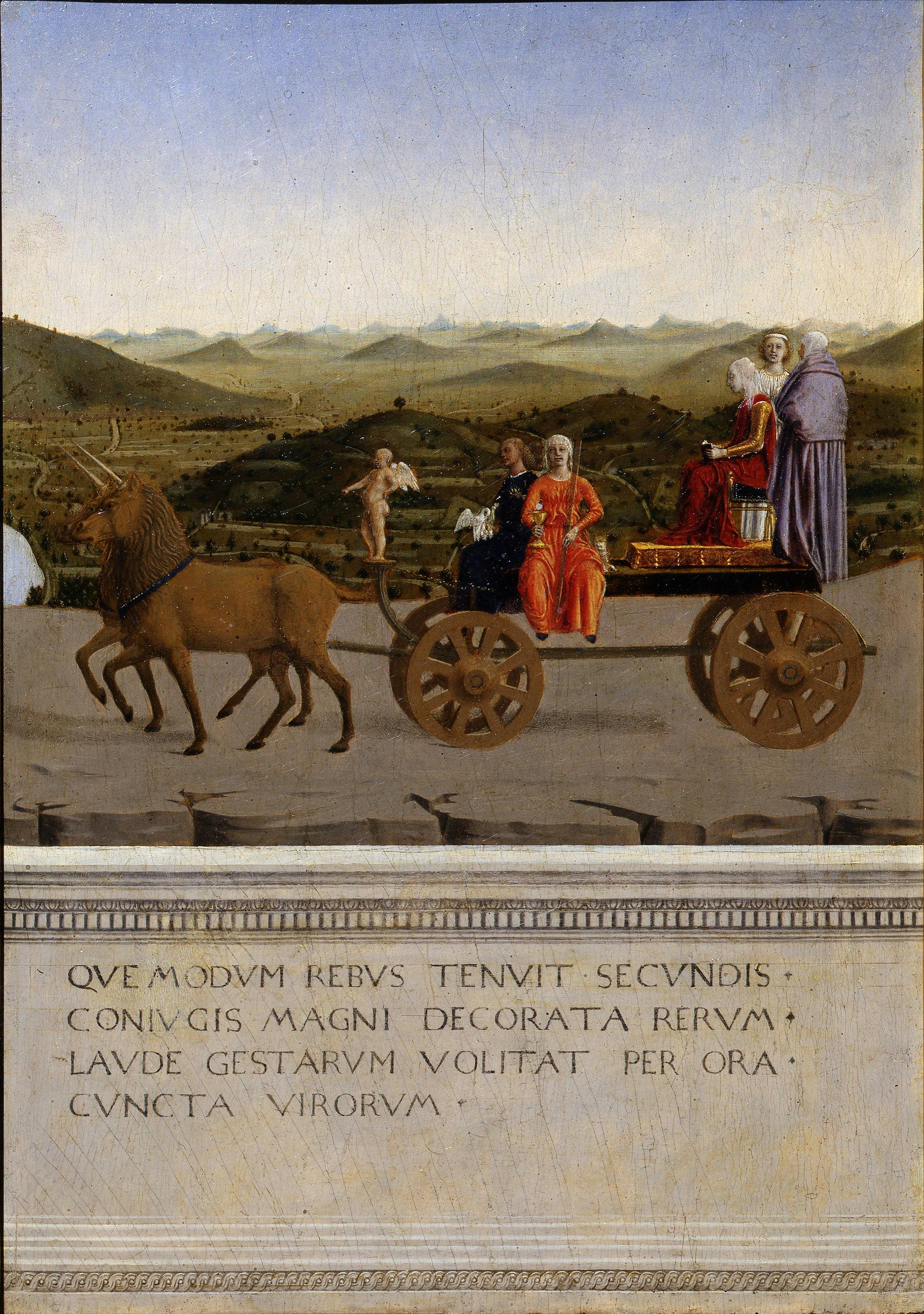 I duchi di Urbino Federico da Montefeltro e Battista Sforza