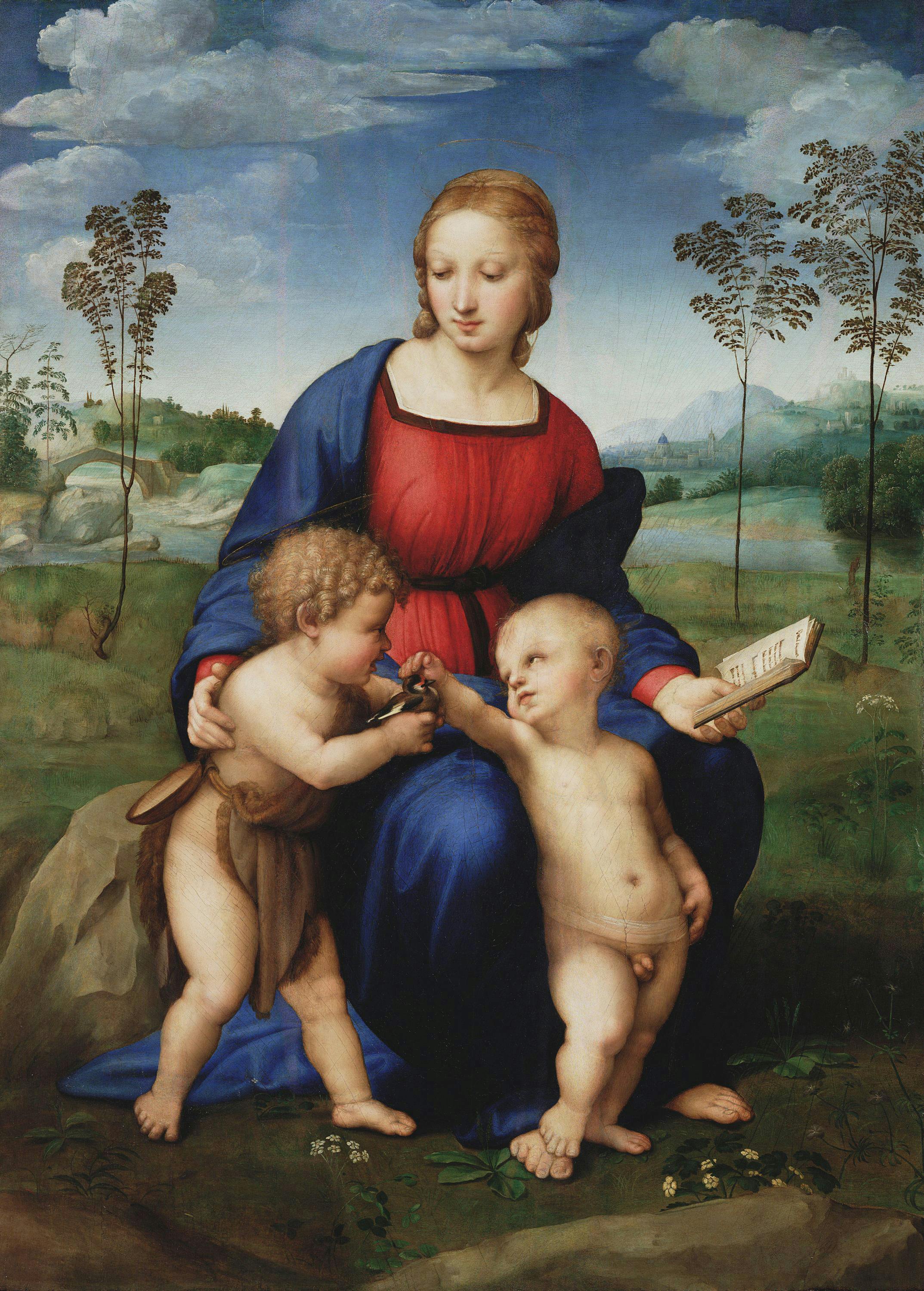 Madonna col Bambino e San Giovannino detta “Madonna del Cardellino”