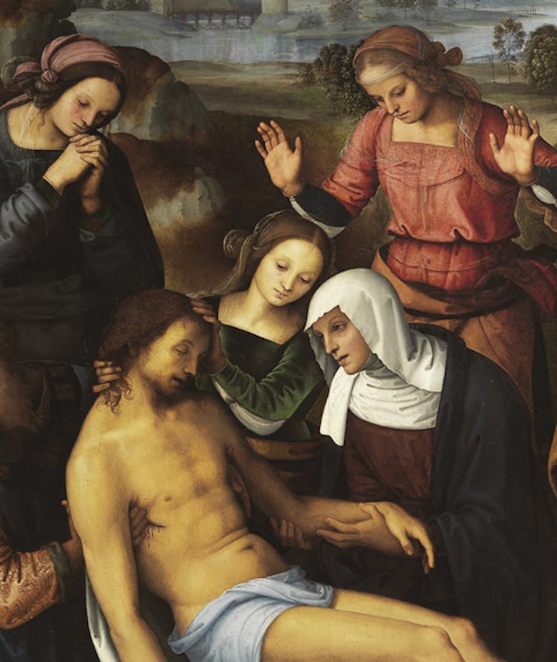 Lamentation over the Dead Christ