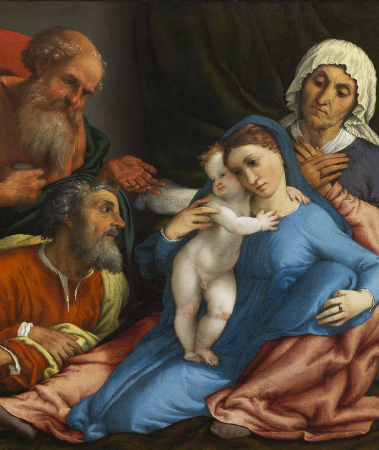 Holy Family with St Jerome Holy Family with St Jerome