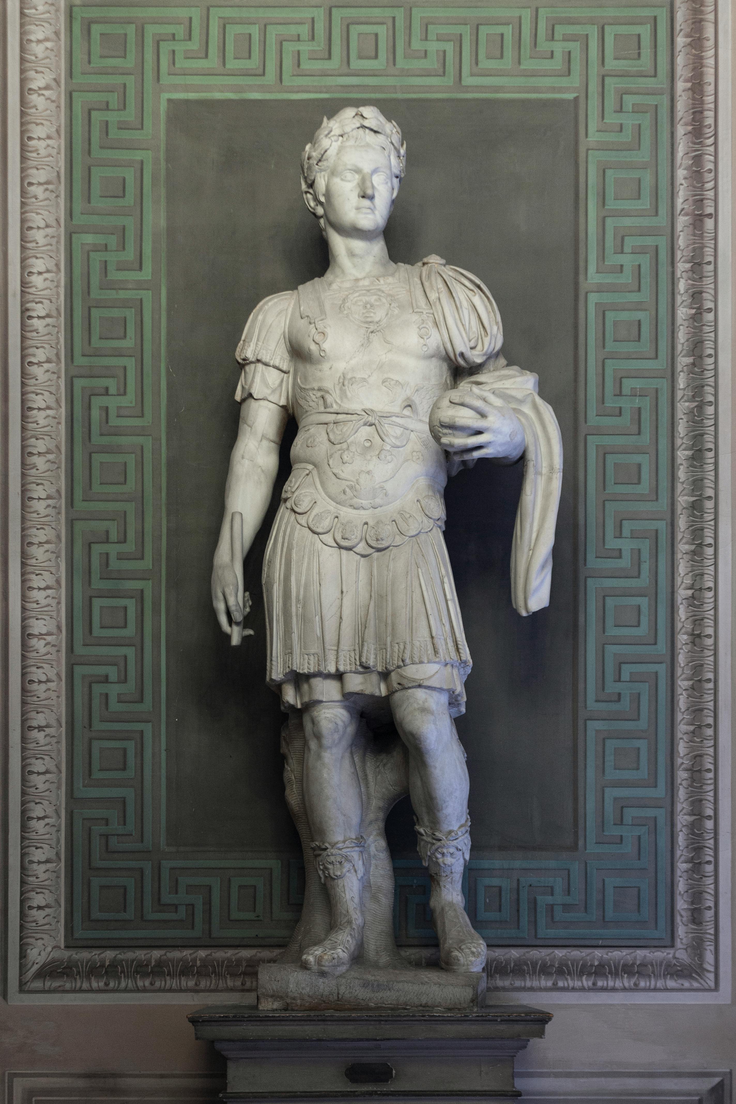 Statue in armour