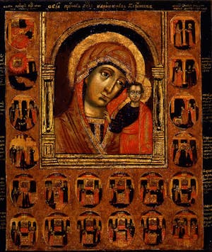 Kazan Mother of God and certain miracles wrought by the icon