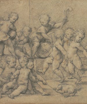 Dancing cherubs