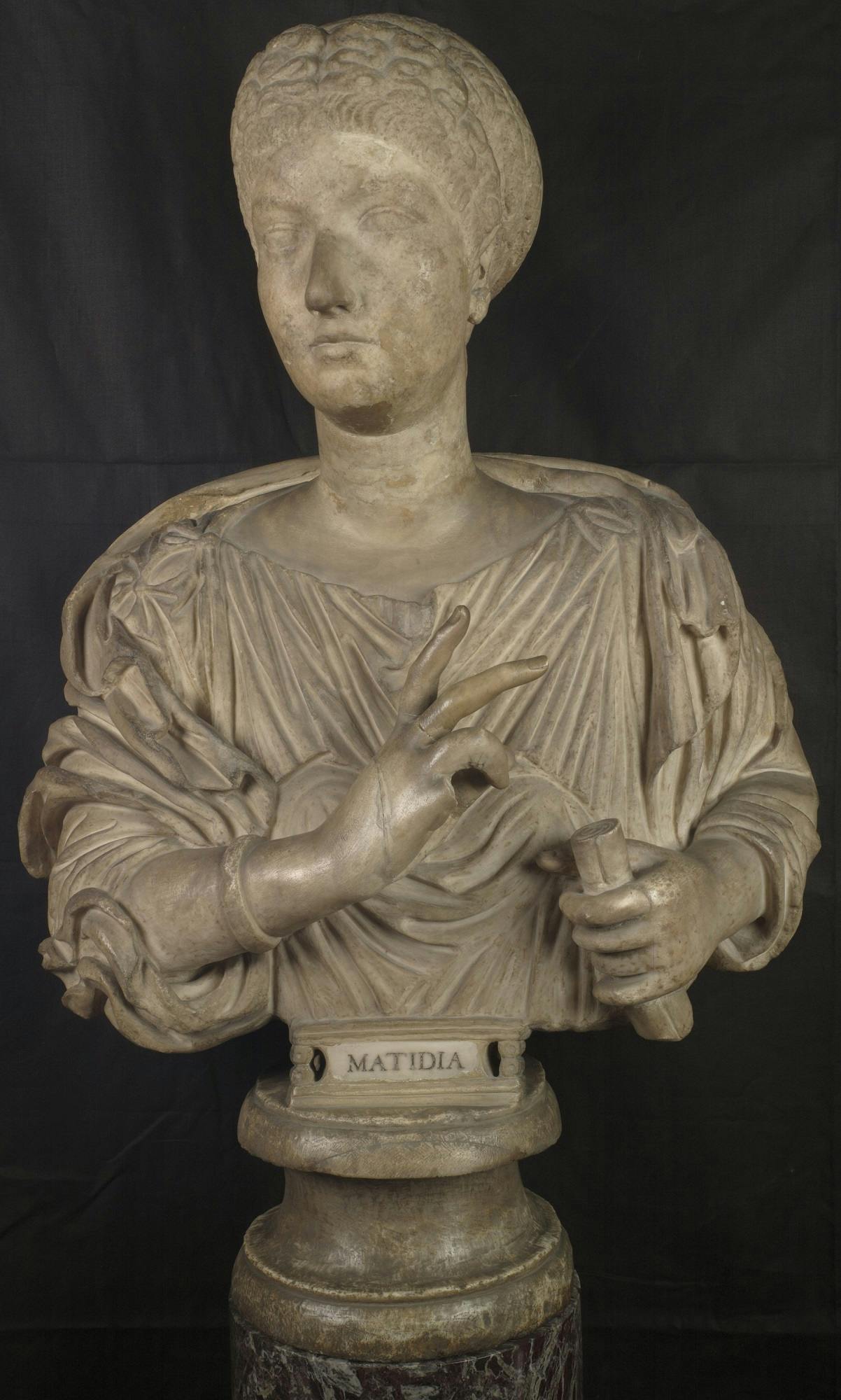 Portrait of Vibia Sabina so-called Matidia
