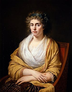 Ritratto di Luisa Stolberg, contessa d’Albany