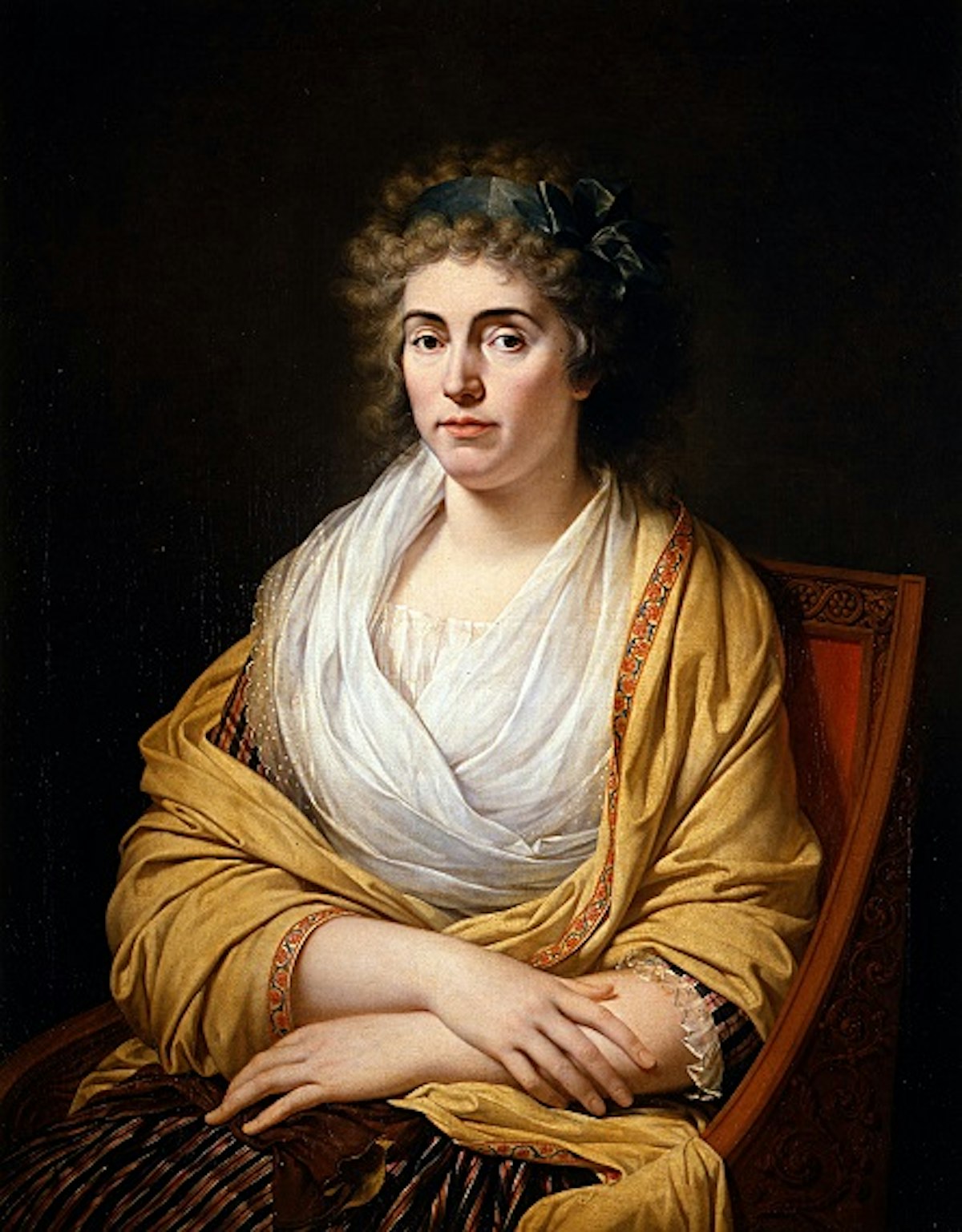 François-Xavier Fabre - Portrait of Princess Louise of Stolberg ...