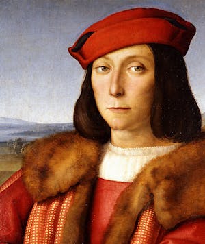 Ritratto di giovane con pomo