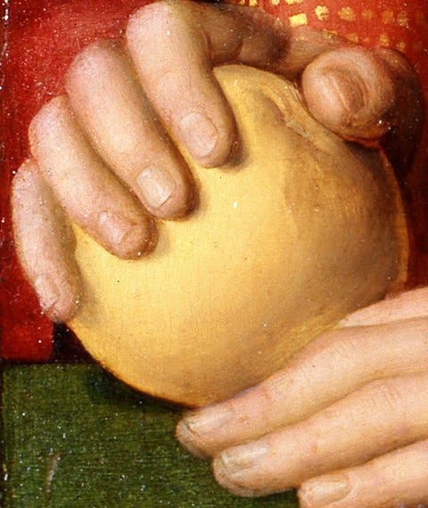 Young Man with an Apple