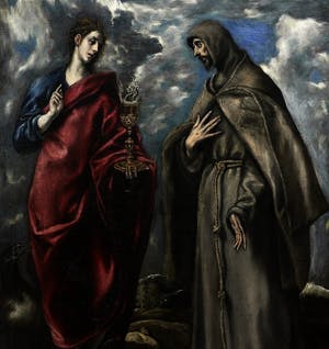 Saint John the Evangelist and Saint Francis