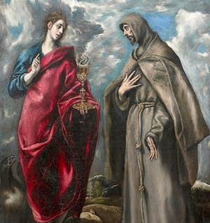 Saint John the Evangelist and Saint Francis