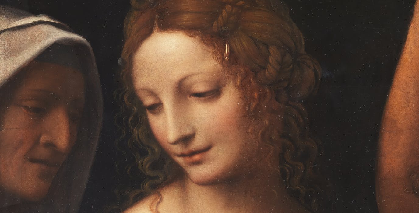 Salome receives the head of John the Baptist
