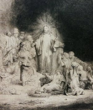 Cristo che guarisce gli ammalati (“La stampa da cento fiorini”)