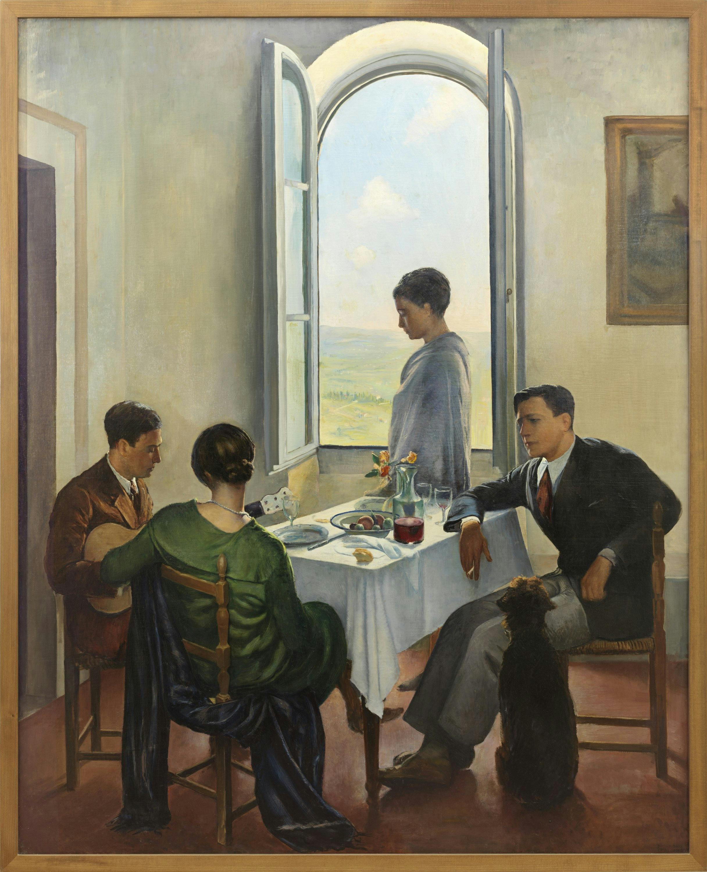 Pomeriggio a Fiesole (Autoritratto)