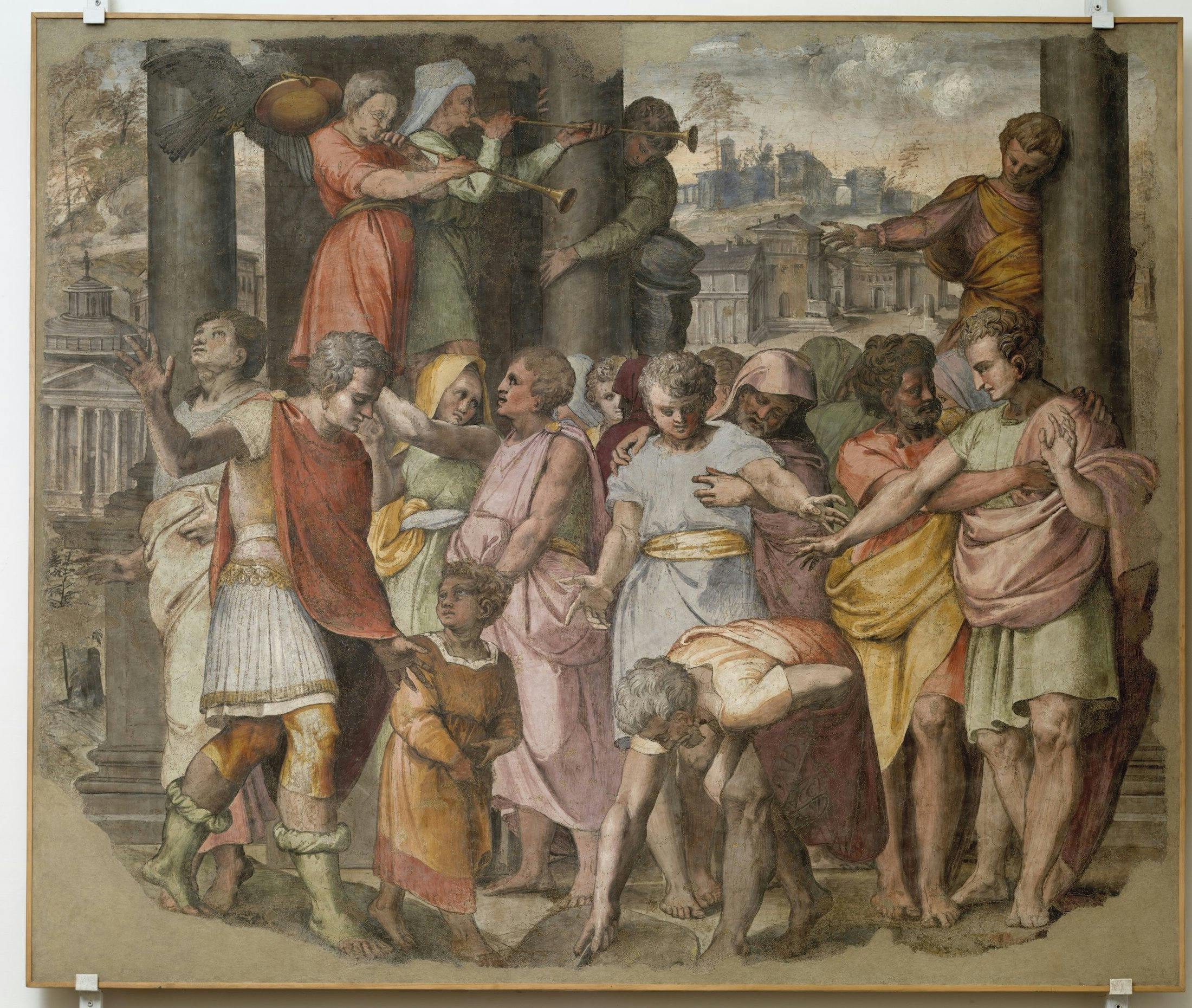 Tarquinius Priscus founds the Temple of Jupiter on the Campidoglio