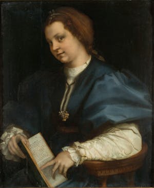 Portrait of a Young Lady with a Book