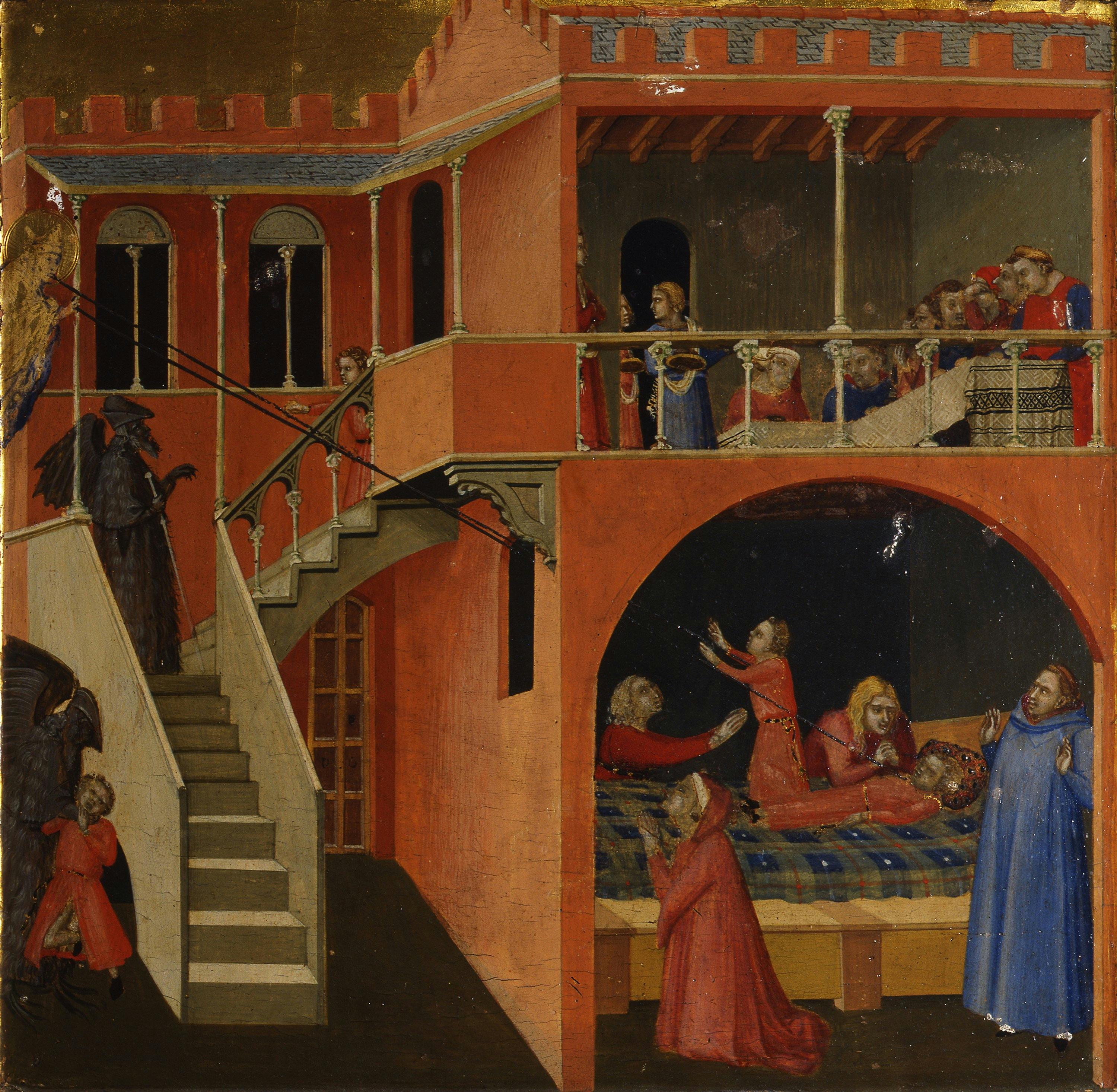 The miracle of the grain ships: St Nicholas resuscitates a young boy