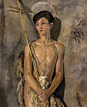 Young St. John in the Desert