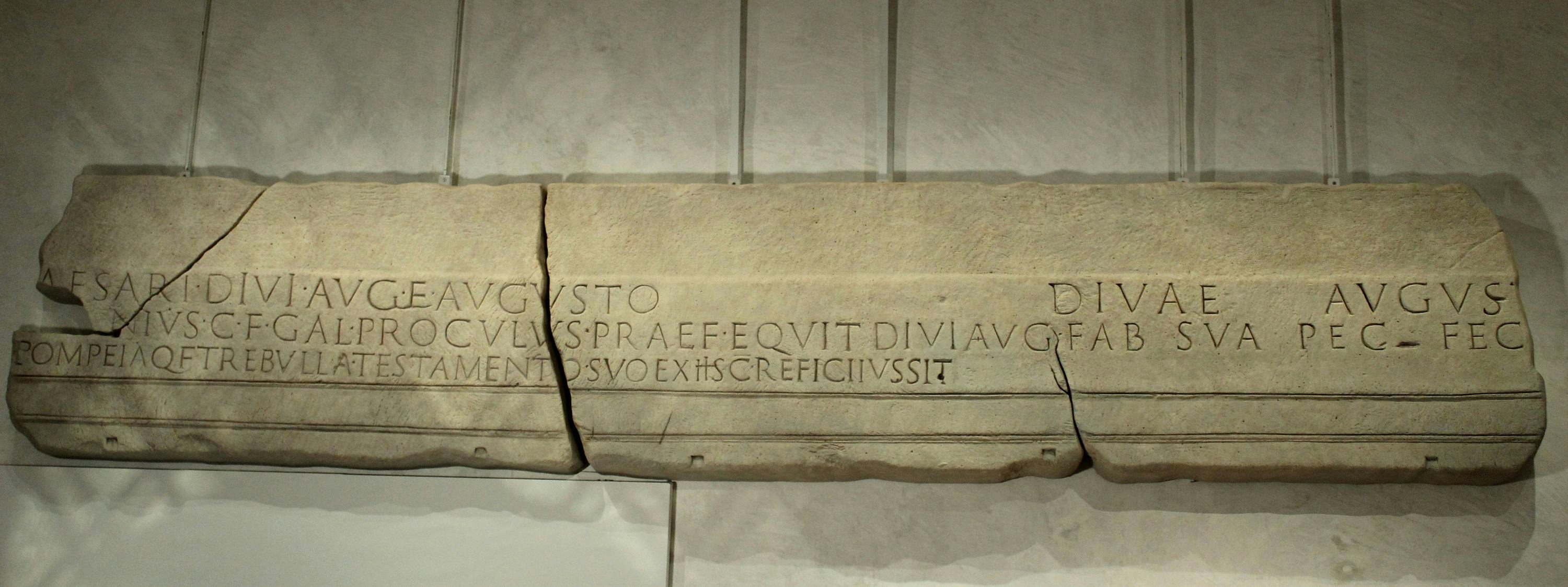 Dedica del tempio di Terracina