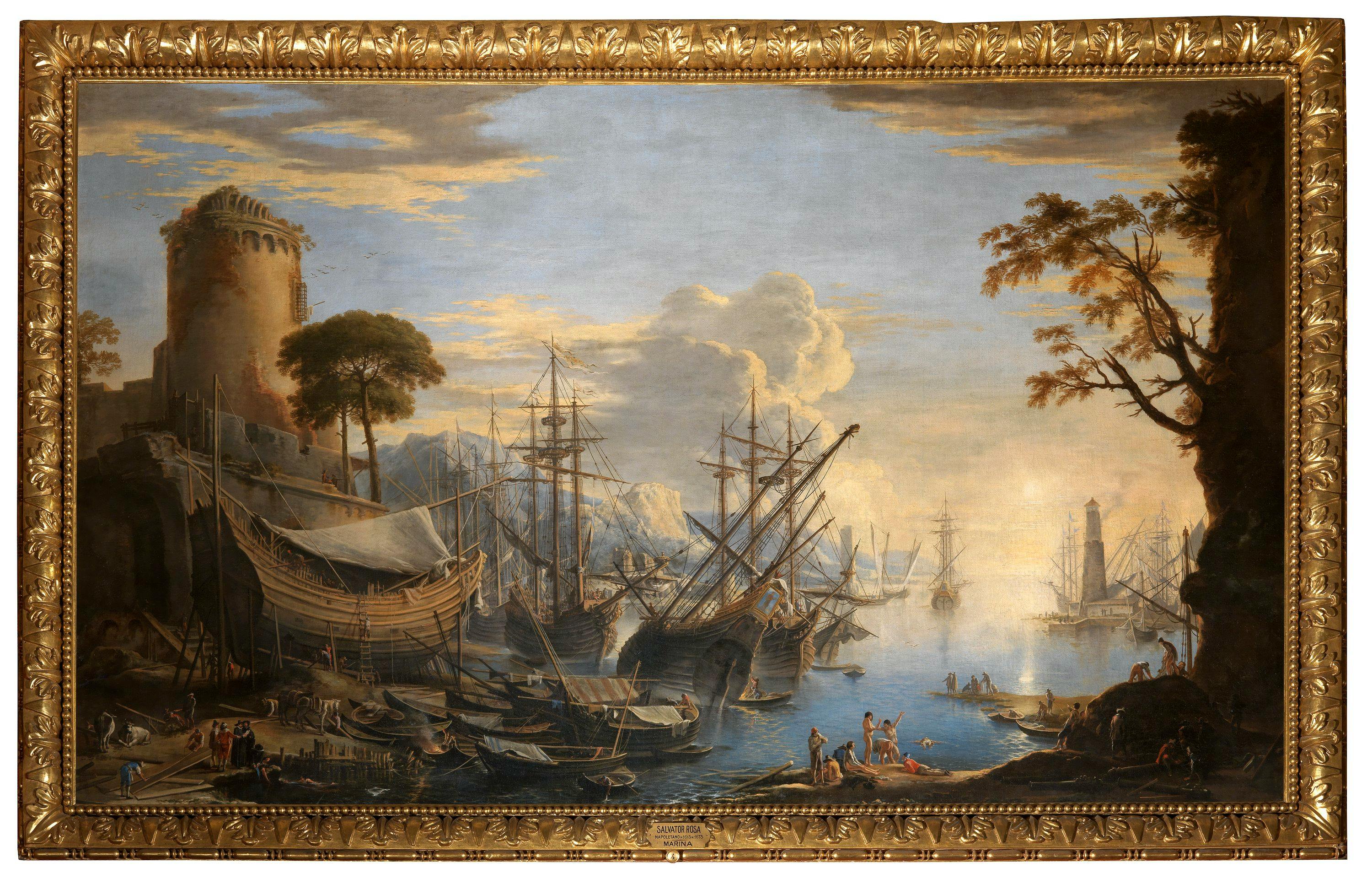 Harbour scene