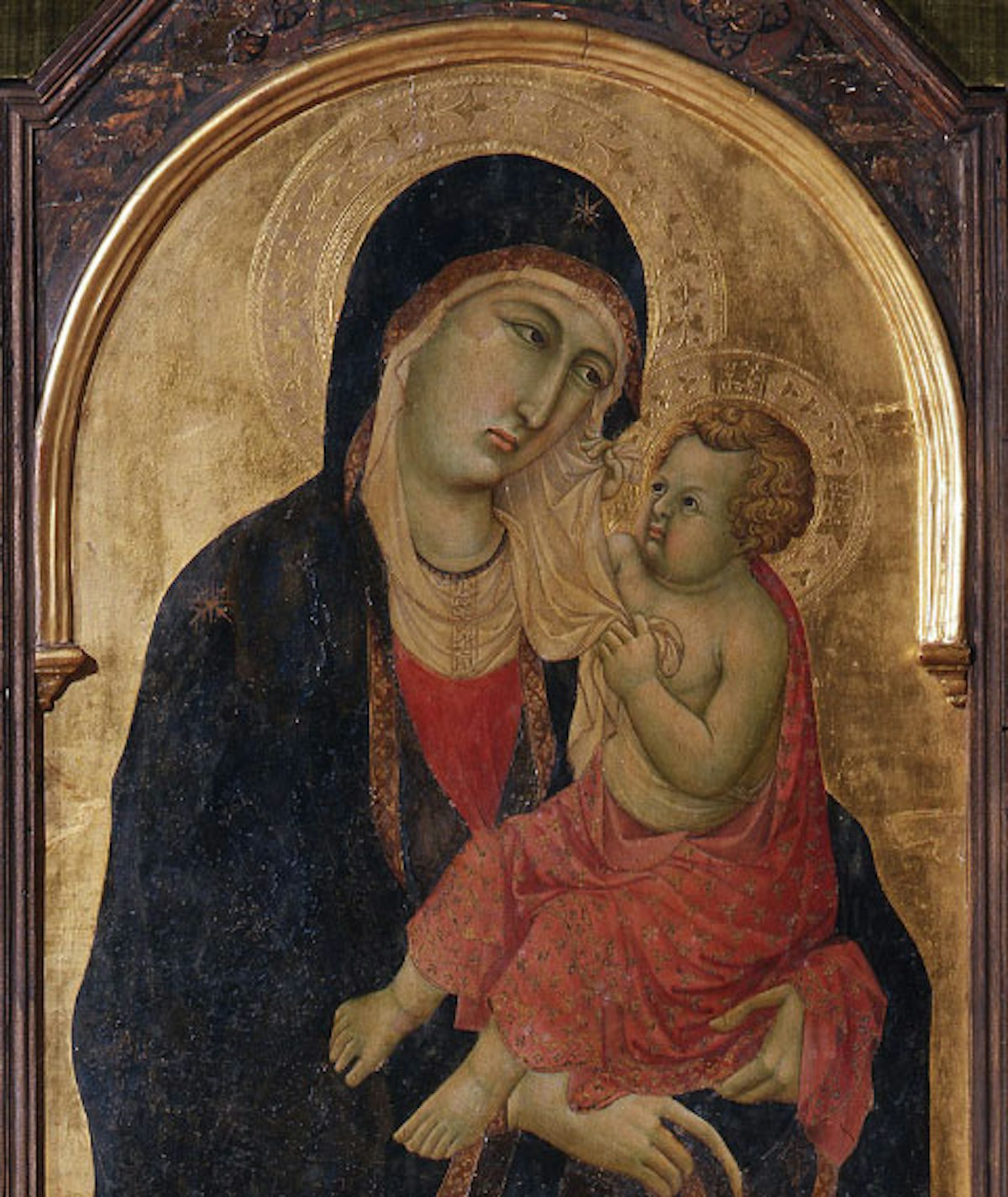 Madonna and Child with Saints Peter and Paul by Ugolino di Nerio and ...