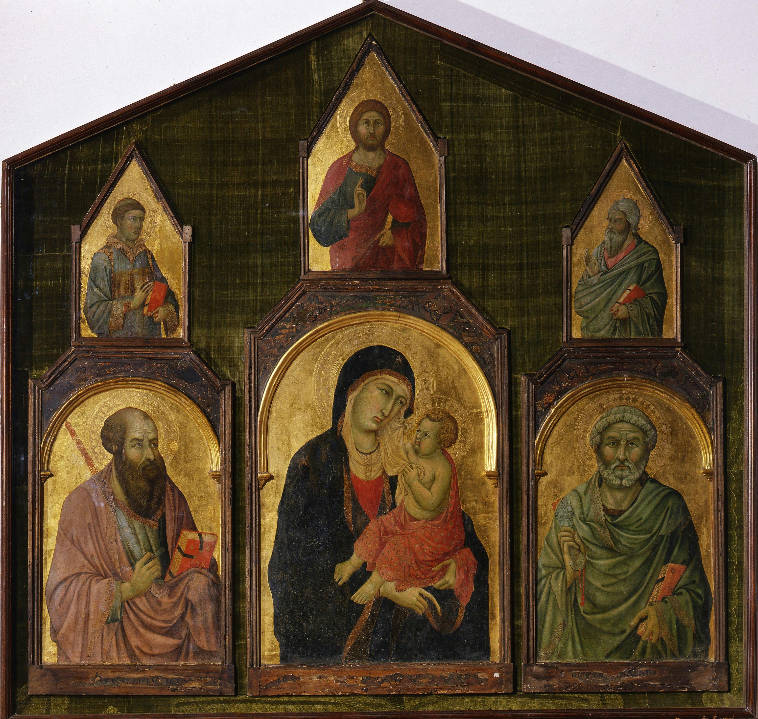 Madonna and Child with Saints Peter and Paul