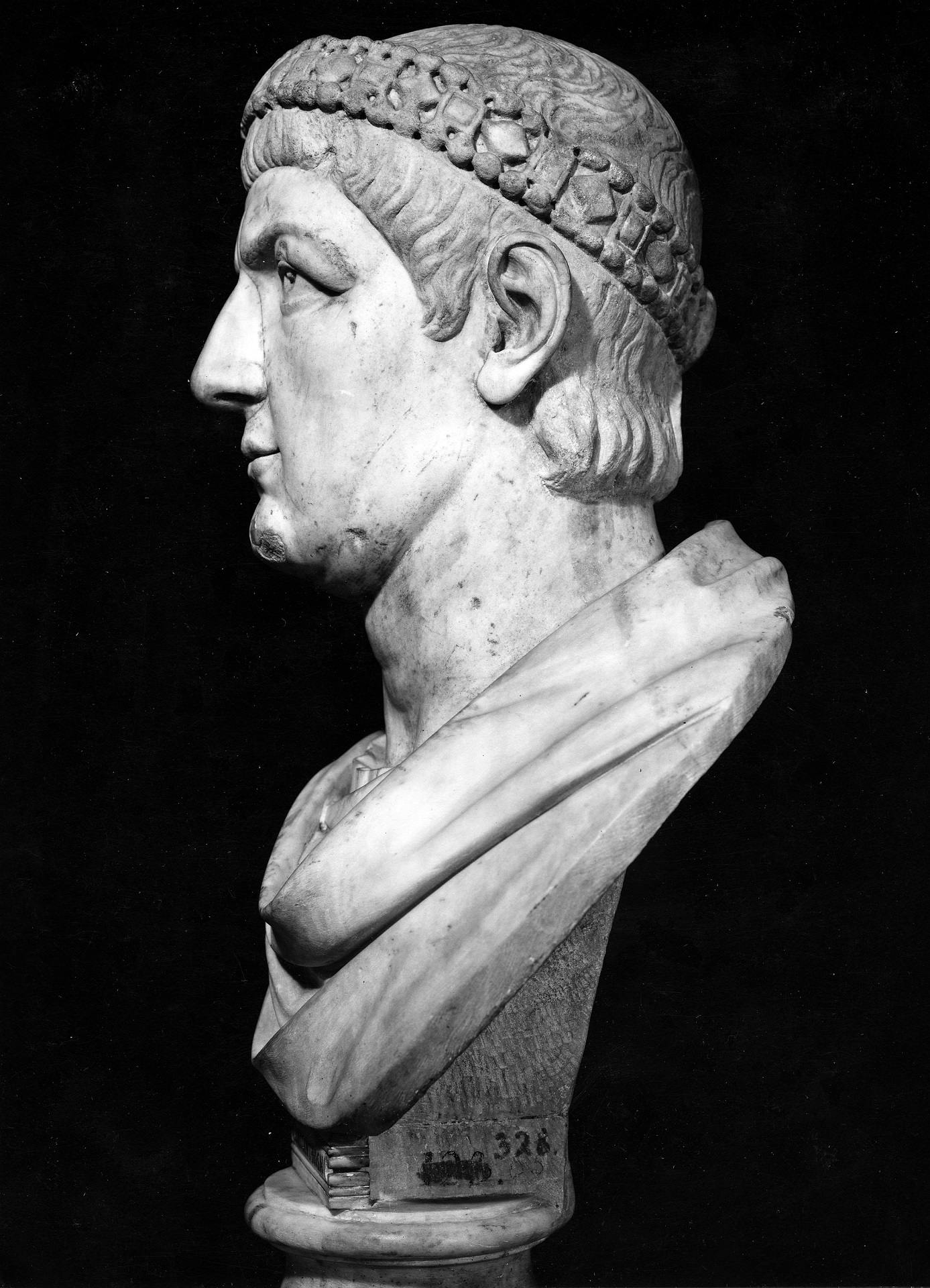 Portrait of Valentinian I or Valens (or Constantine)