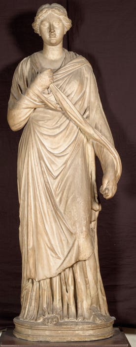 “Grande Ercolanese" type female statue