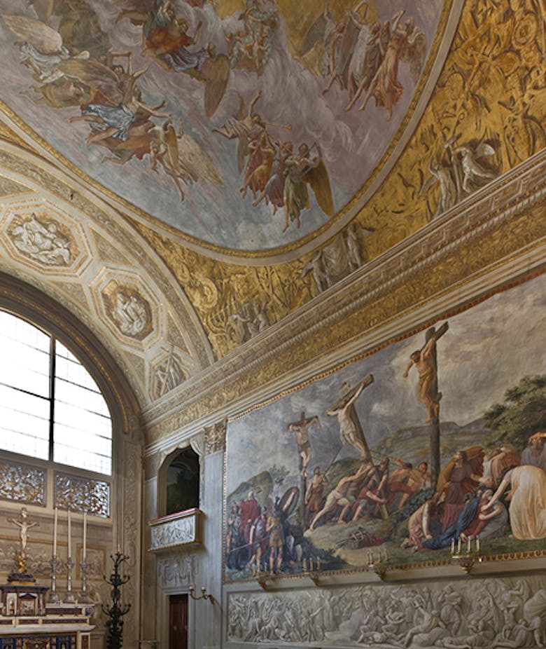 The pictorial decoration by Luigi Ademollo in the Palatine Chapel