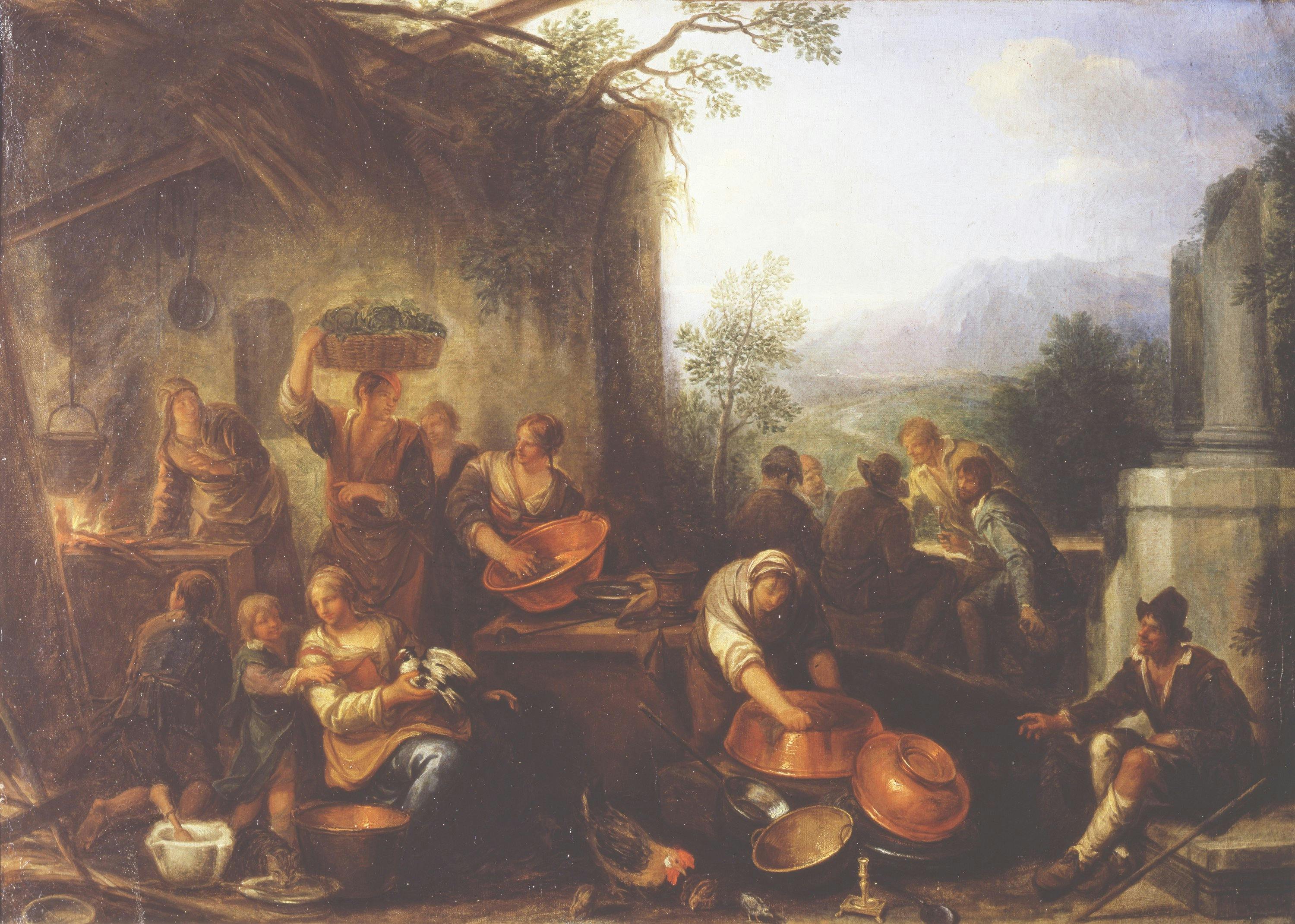 Rustic scene