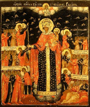 The Mother of God, Joy of All Who Sorrow (1890 n. 9324)