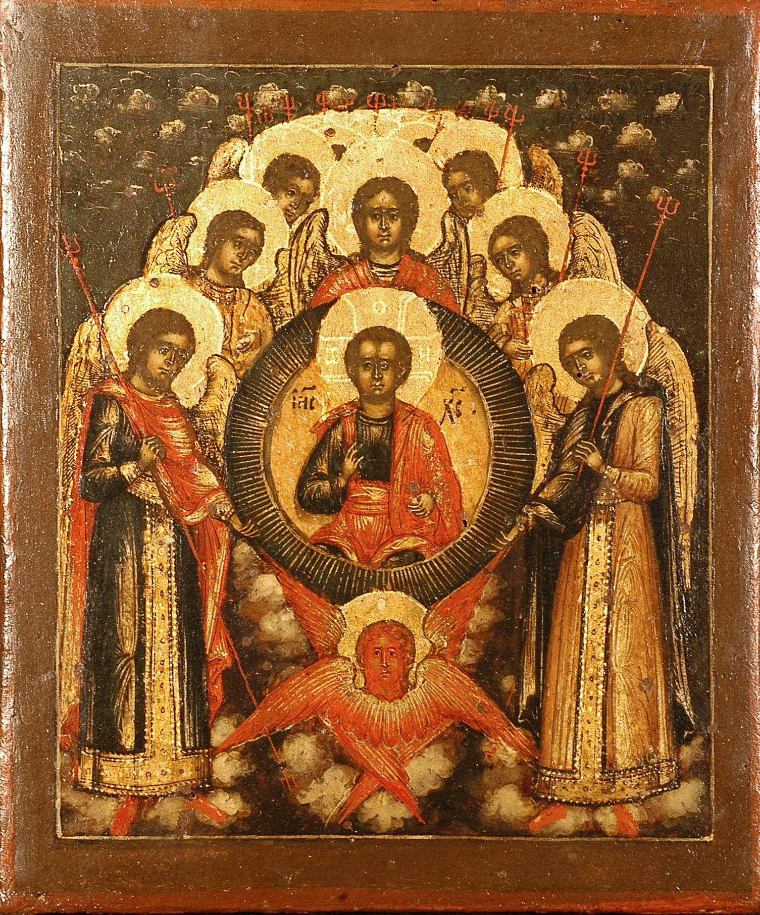 Icona Sinassi degli arcangeli