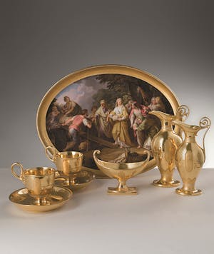 Têtê-à- têtê breakfast service