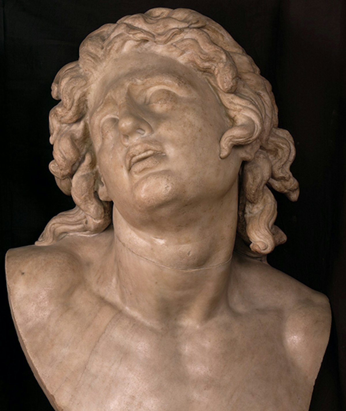 Head of the so-called Dying Alexander, Ellenistic art