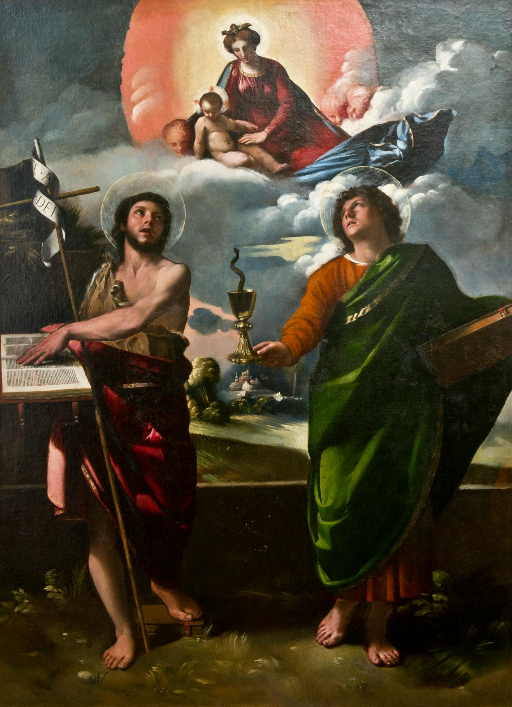Apparizione della Madonna con il Bambino ai santi Giovanni Battista e Giovanni Evangelista