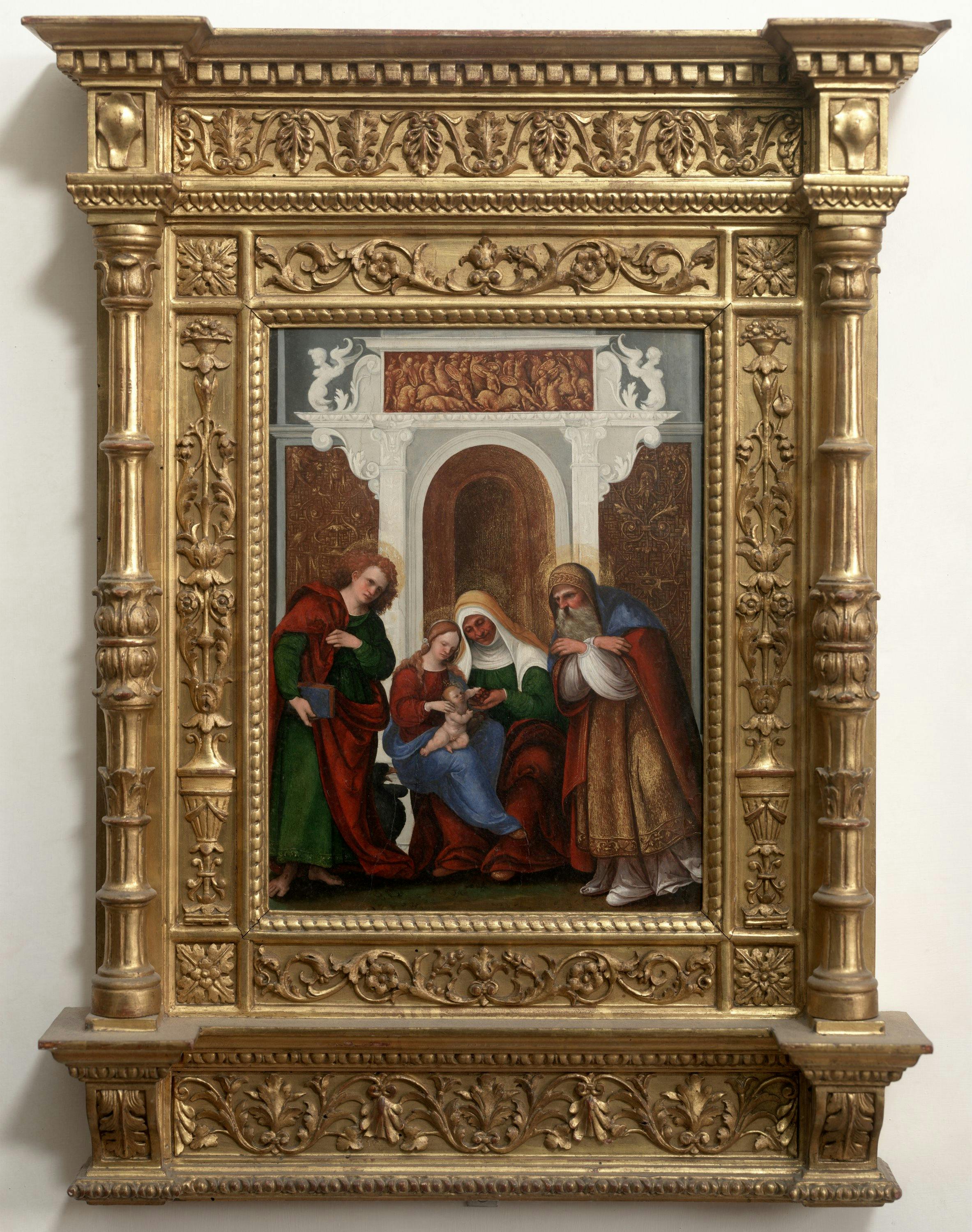 Madonna con il Bambino e sant'Anna, san Gioacchino e san Giovanni Evangelista