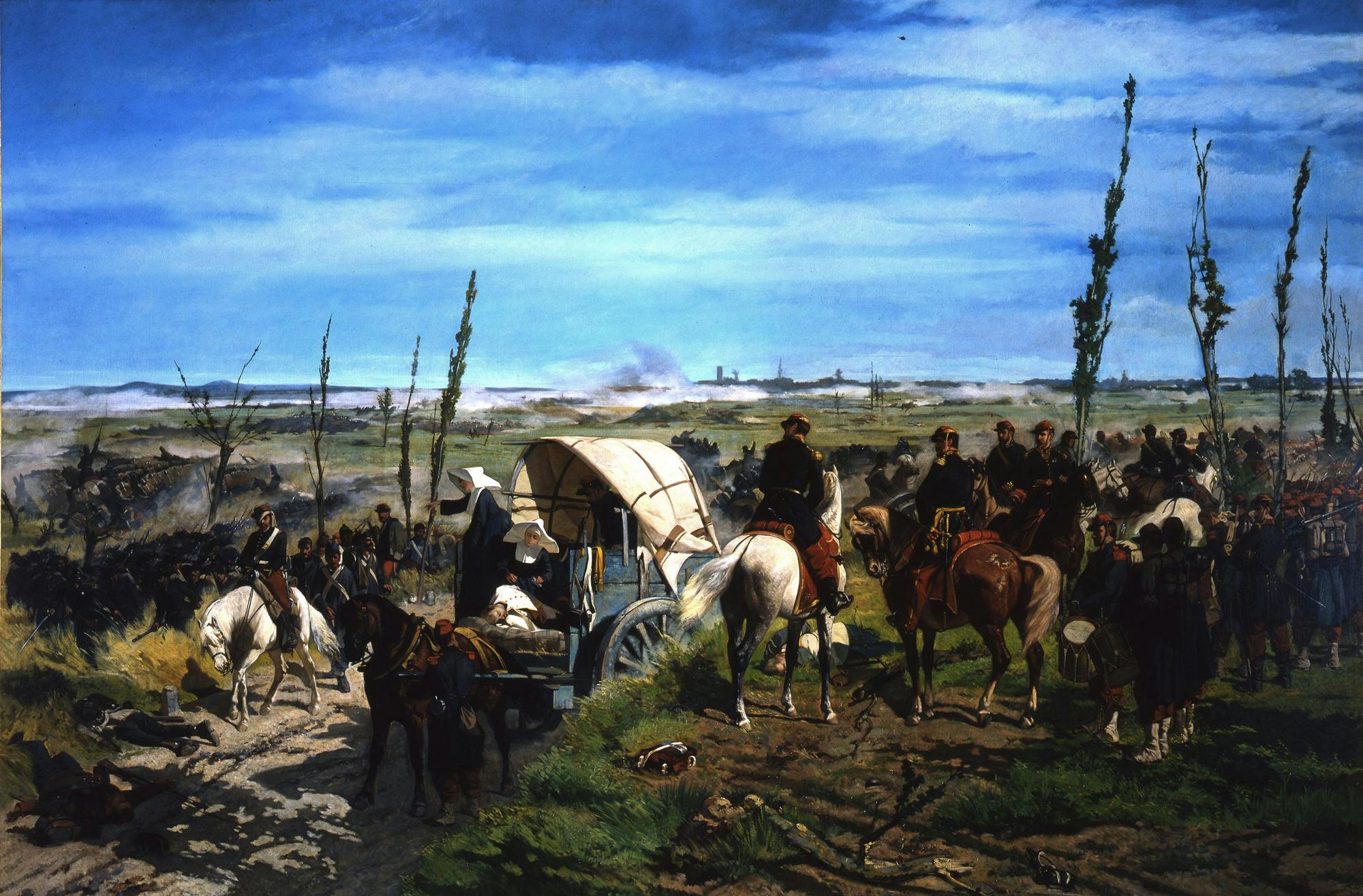 Il campo italiano dopo la battaglia di Magenta