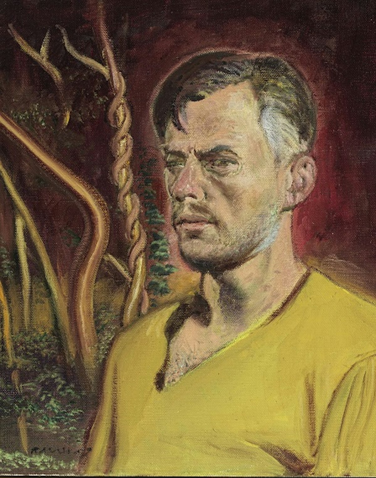 Selbstporträt, Neo Rauch | Gallerie degli Uffizi