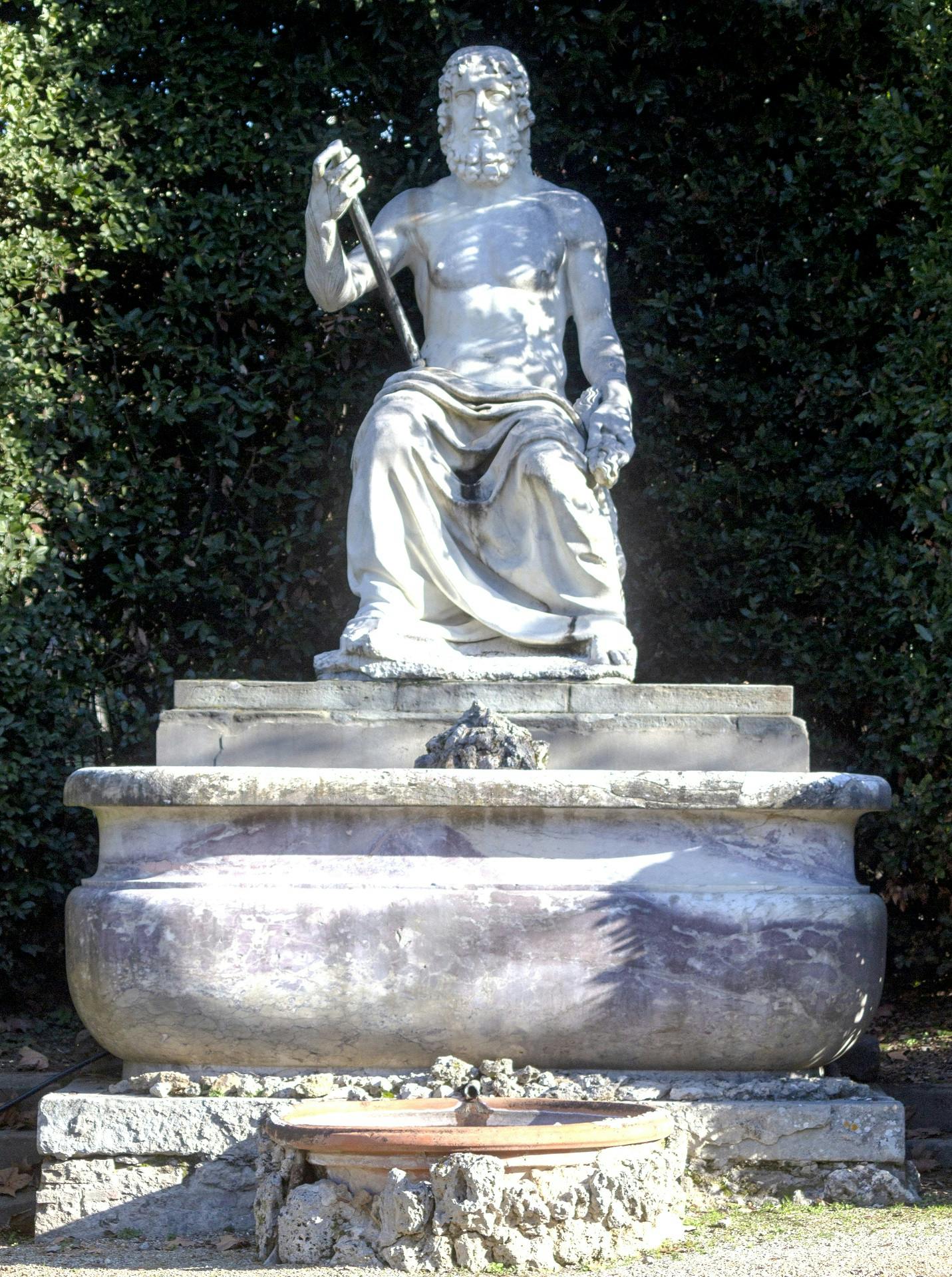 Jupiter seated