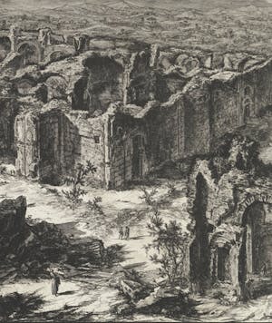 Ruins of the Antonine Baths, in ‘Views of Rome’