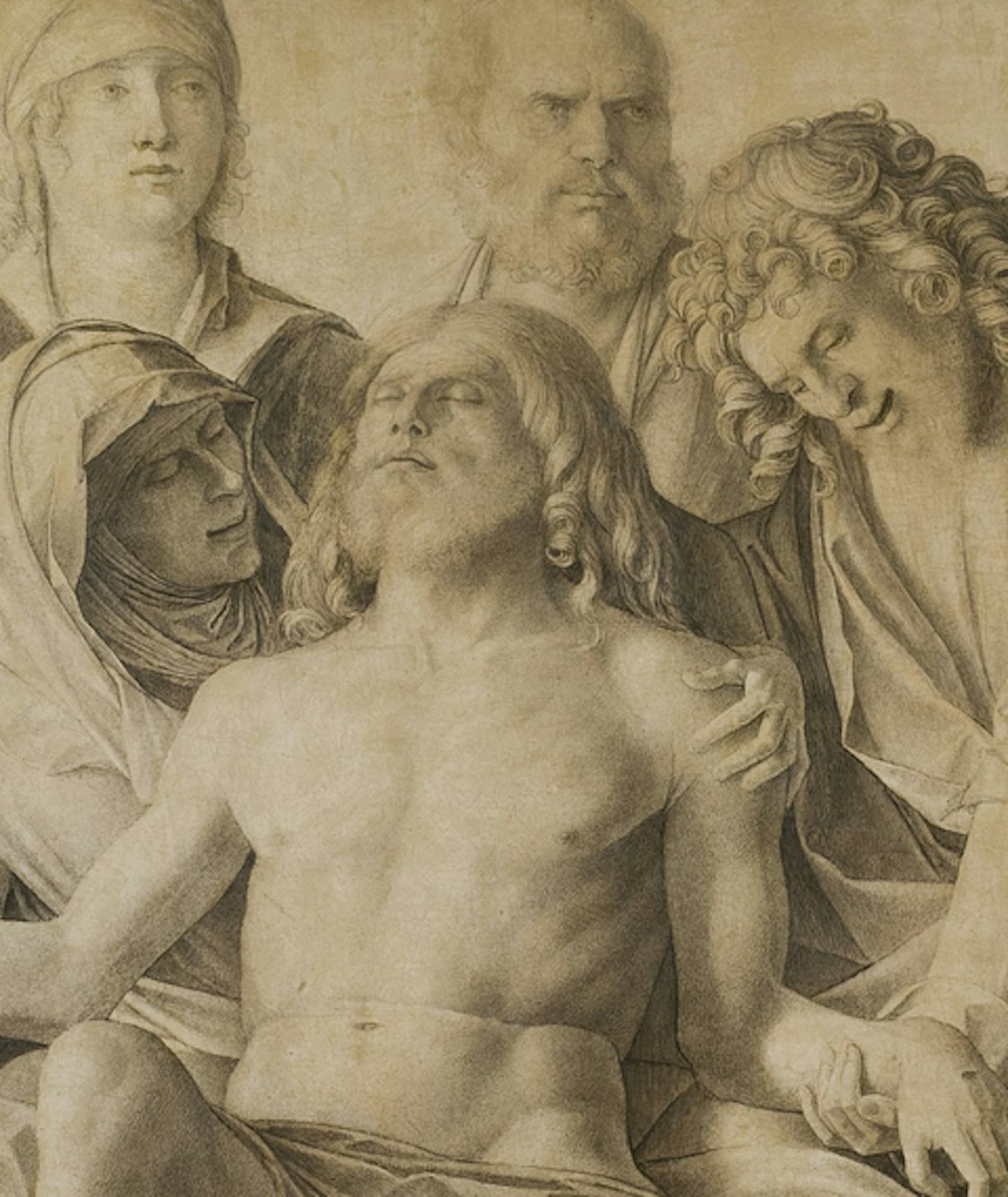 Lamentation over the Dead Christ by Bellini
