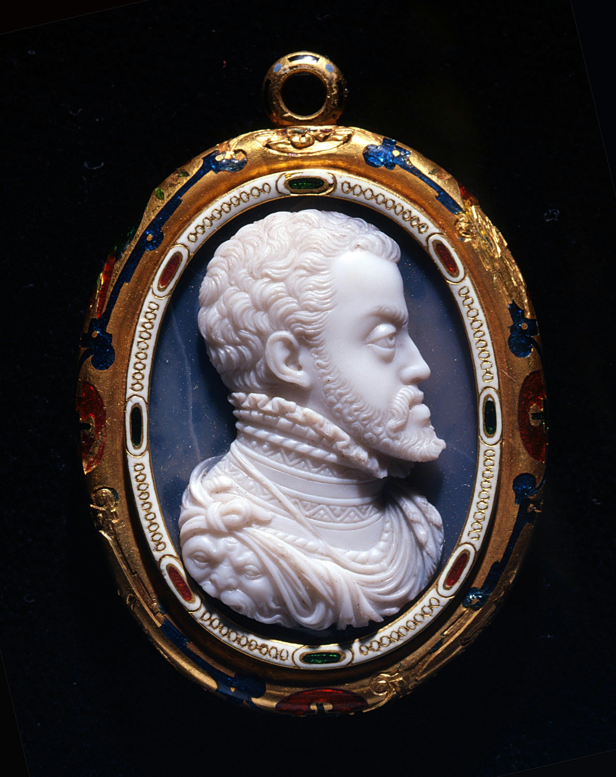 Busto di Filippo II di Spagna (recto); Busto di Don Carlos (verso)
