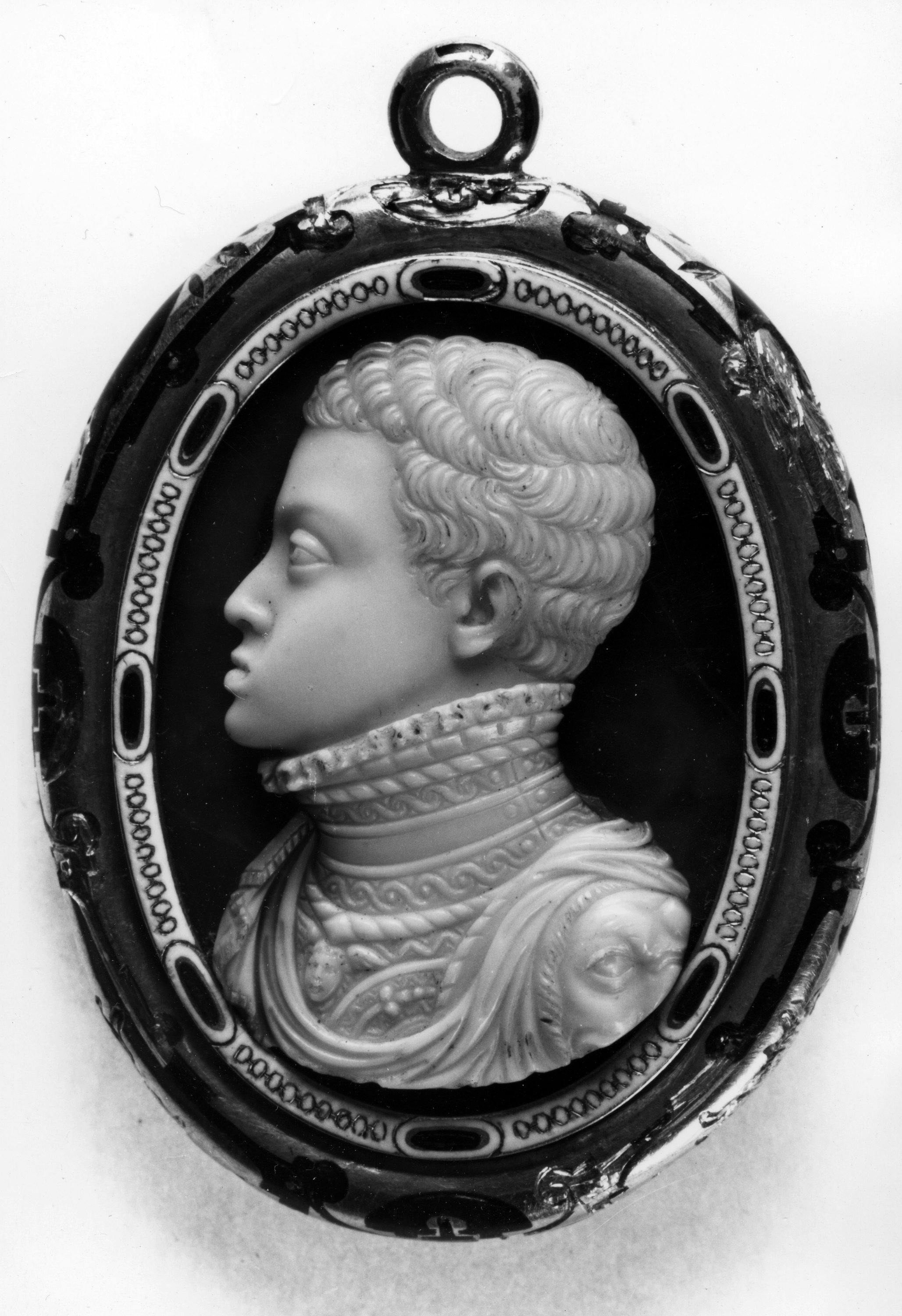 Busto di Filippo II di Spagna (recto); Busto di Don Carlos (verso)