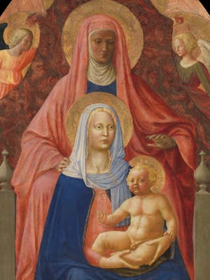 Sant'Anna, la Madonna col Bambino e cinque angeli ("Sant'Anna Metterza")
