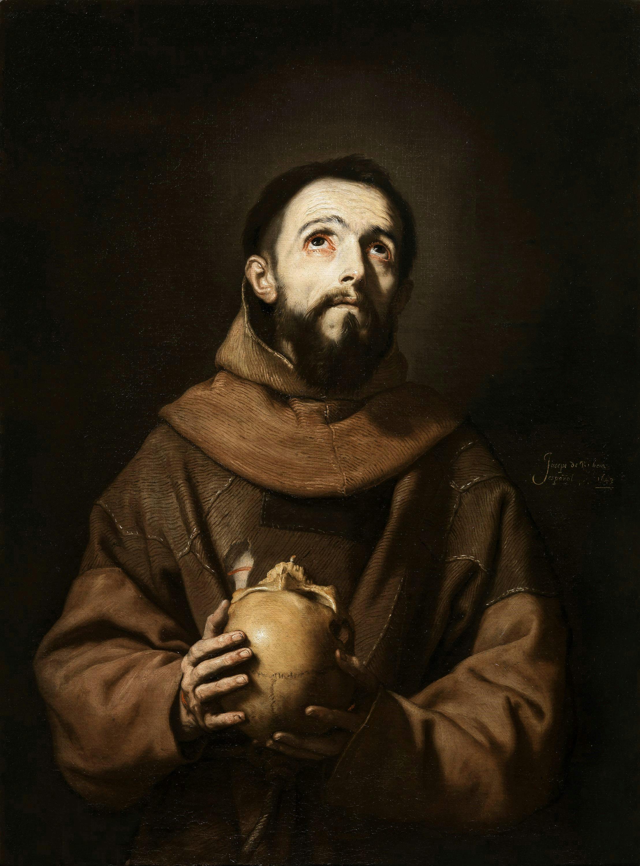 San Francesco in meditazione