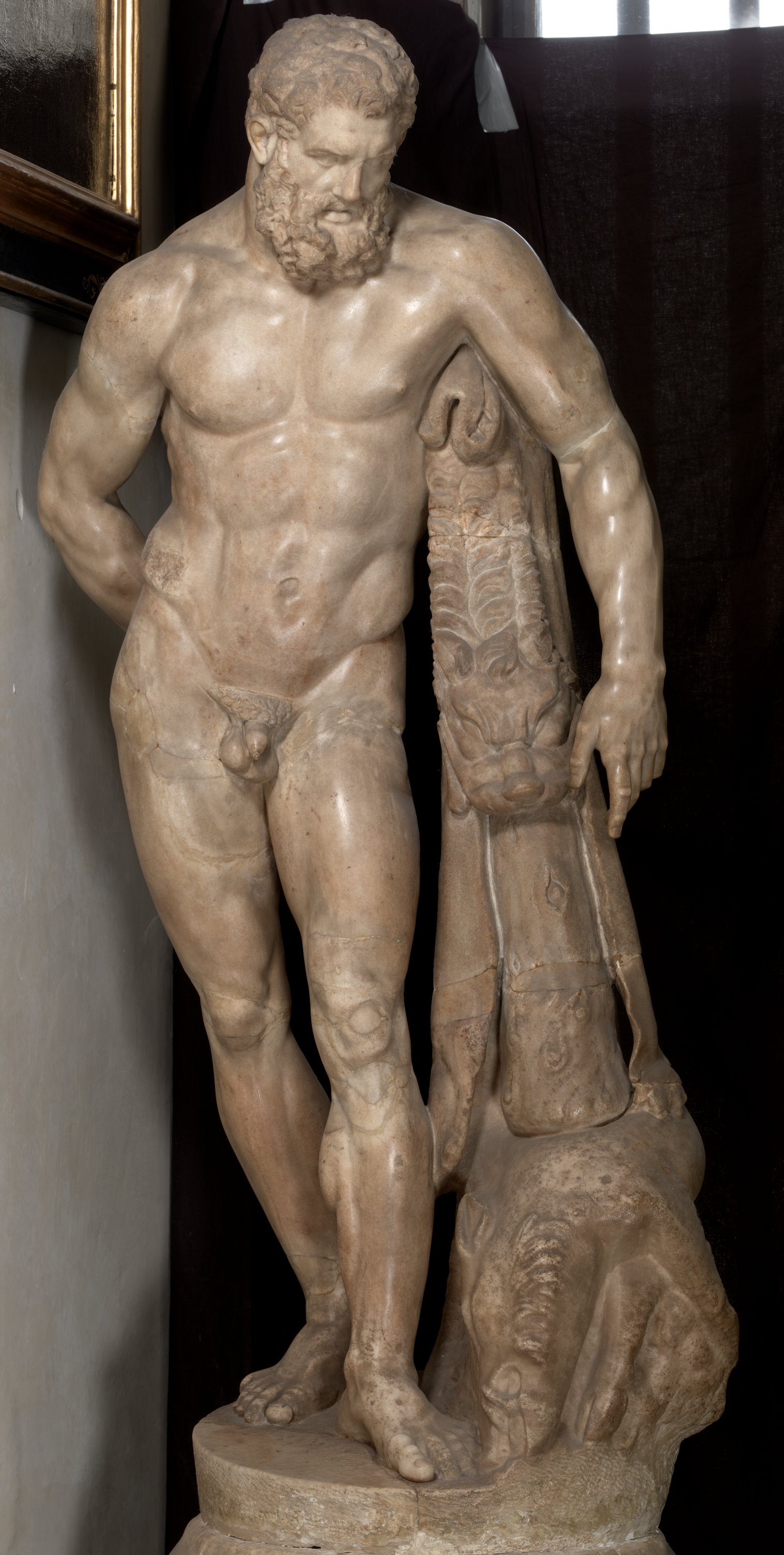 ファルネーゼのヘラクレス 高さ60cm (Farnese Hercules) Amazon.com: Farnese Hercules Heracles Greek Cast Marble