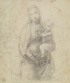 Madonna col Bambino (studio per la “Madonna del Granduca”)