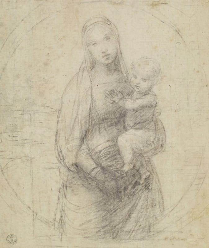 Madonna with Child (study for “The Grand Duke’s Madonna”)