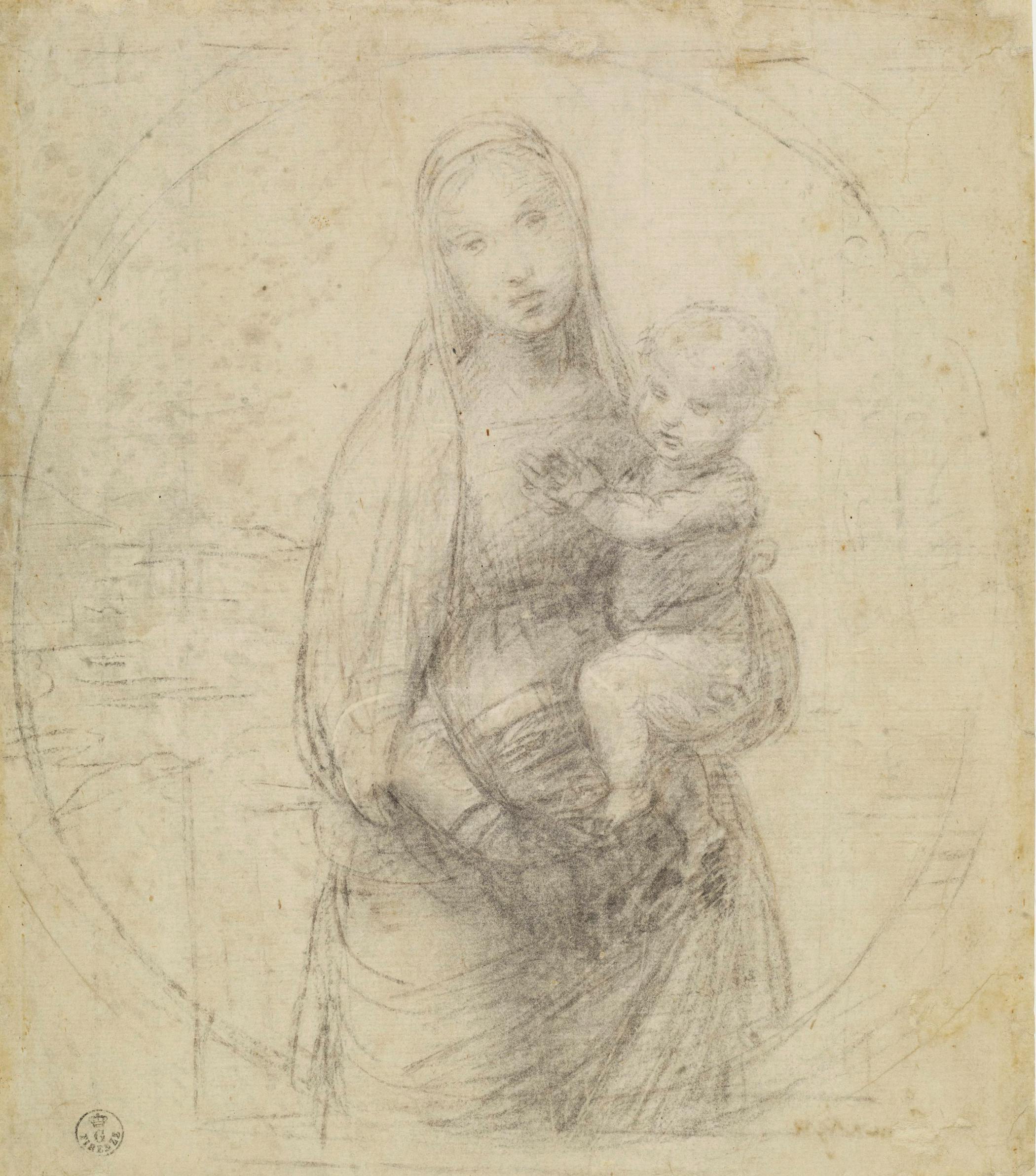 Madonna with Child (study for “The Grand Duke’s Madonna”)